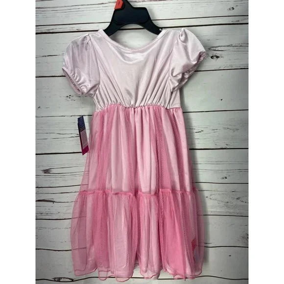 Disney Beautiful Pink‎ Princess Shimmery Tulle Fancy Nightgown, Size 2T - Picture 2 of 10